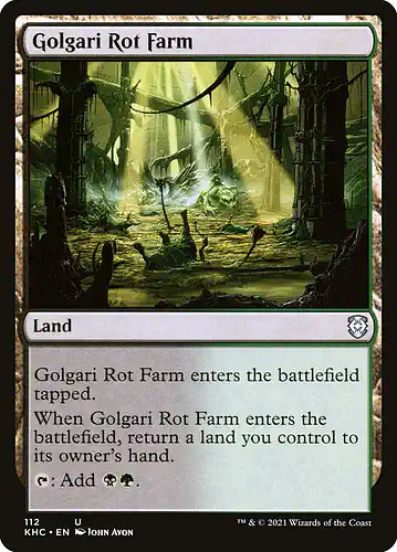 Golgari Rot Farm - khc Spoiler
