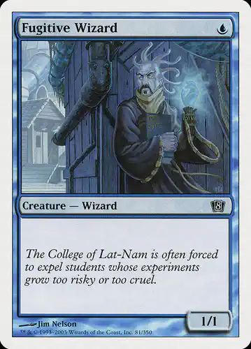 Fugitive Wizard - 8ed Spoiler