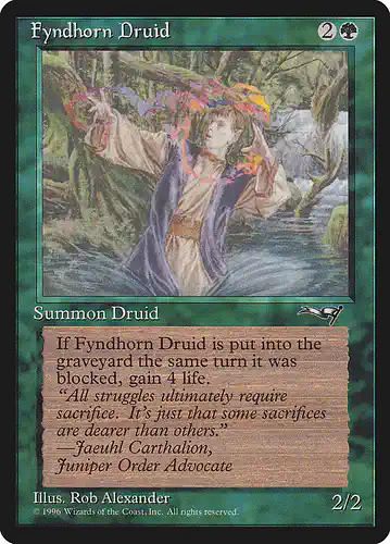 Fyndhorn Druid - all Spoiler