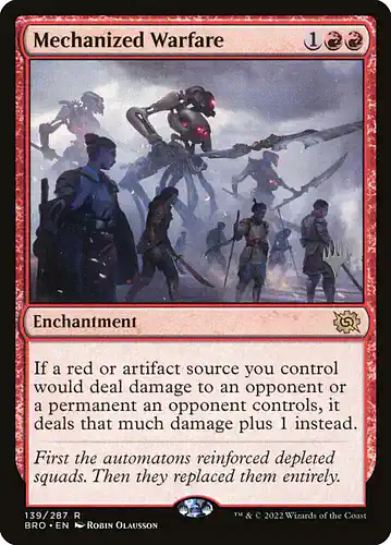 Mechanized Warfare - bro Spoiler