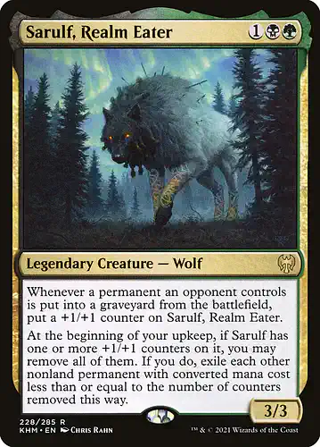 Sarulf, Realm Eater - khm Spoiler