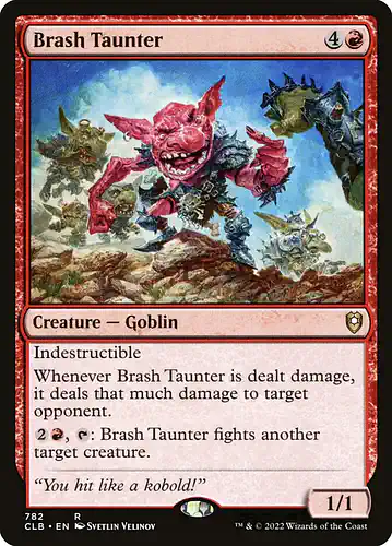 Brash Taunter - clb Spoiler