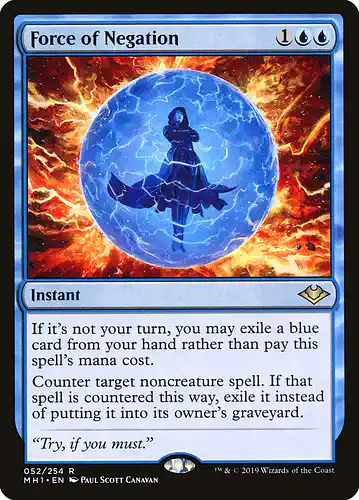 Force of Negation - mh1 Spoiler