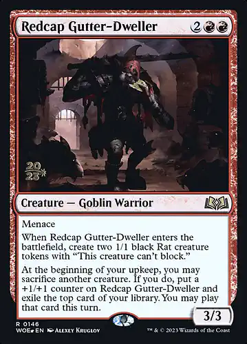 Redcap Gutter-Dweller - woe Spoiler