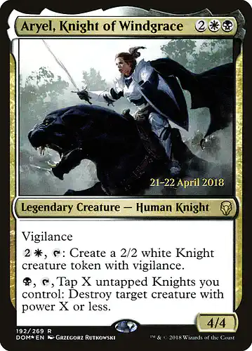 Aryel, Knight of Windgrace - dom Spoiler