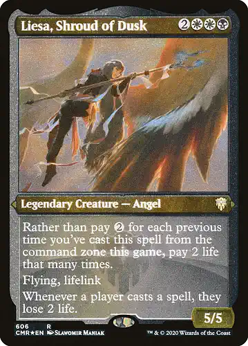 Liesa, Shroud of Dusk - cmr Spoiler