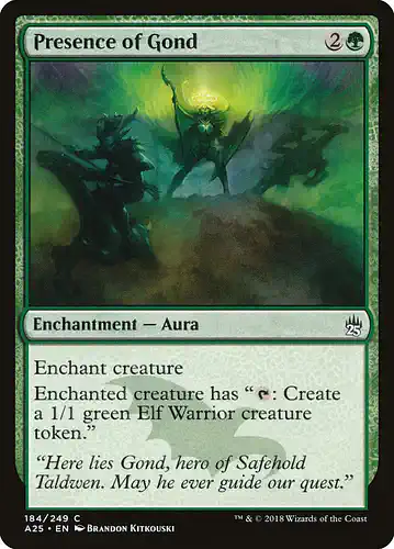 Presence of Gond - a25 Spoiler