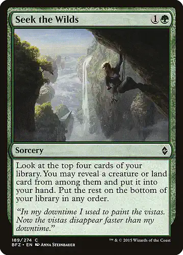Seek the Wilds - bfz Spoiler