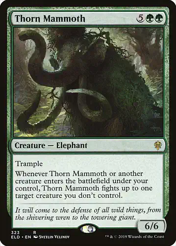 Thorn Mammoth - eld Spoiler