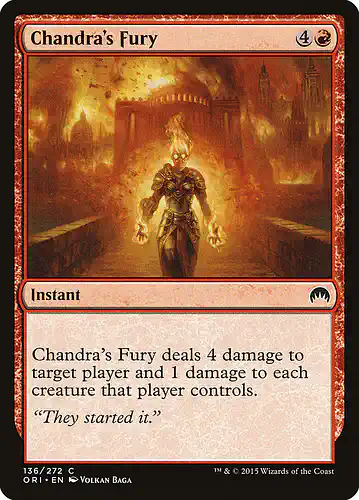 Chandra's Fury - ori Spoiler