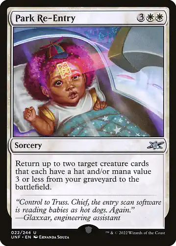 Park Re-Entry - unf Spoiler