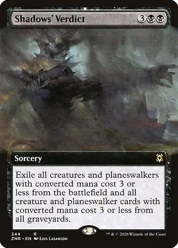 Shadows' Verdict - znr Spoiler