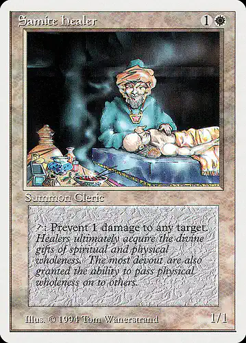 Samite Healer - sum Spoiler