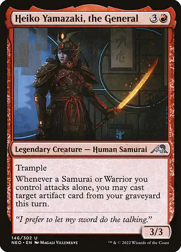 Heiko Yamazaki, the General - neo Spoiler