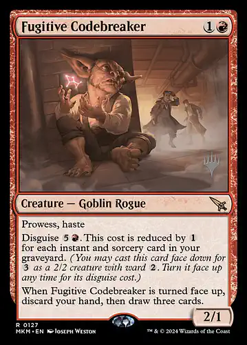 Fugitive Codebreaker - mkm Spoiler