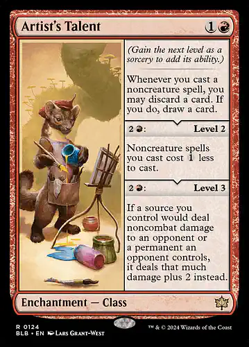 Artist's Talent - blb Spoiler