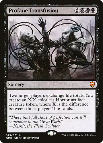 Profane Transfusion - cmr Spoiler