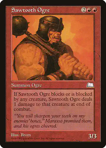 Sawtooth Ogre - wth Spoiler