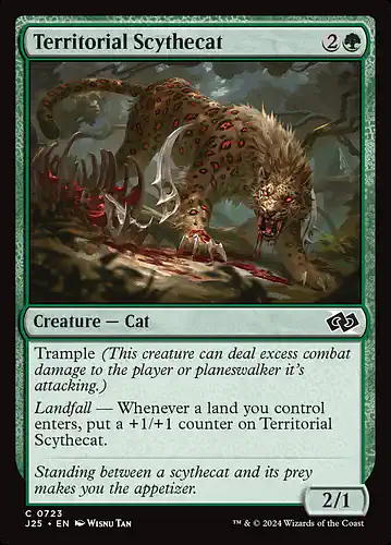 Territorial Scythecat - j25 Spoiler