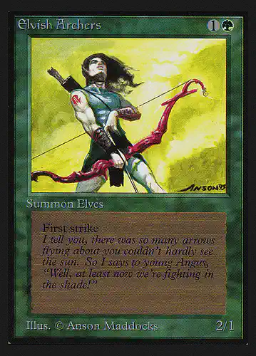 Elvish Archers - ced Spoiler