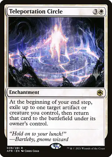 Teleportation Circle - afr Spoiler