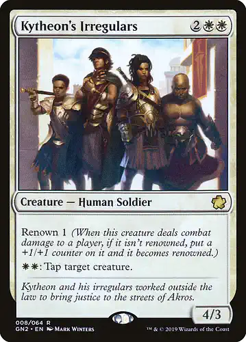 Kytheon's Irregulars - gn2 Spoiler