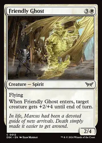 Friendly Ghost - dsk Spoiler