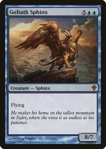Goliath Sphinx - wwk Spoiler