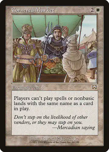 Cornered Market - mmq Spoiler