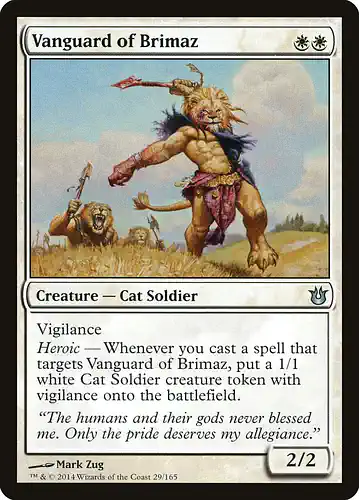 Vanguard of Brimaz - bng Spoiler