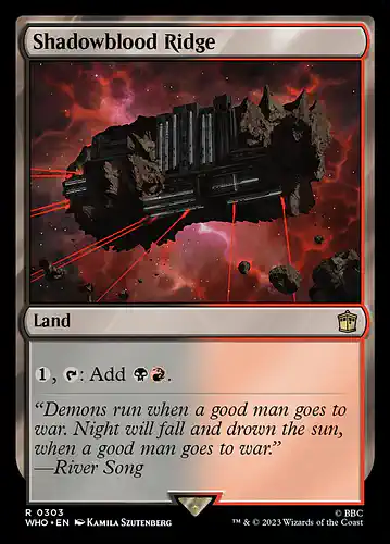 Shadowblood Ridge - who Spoiler