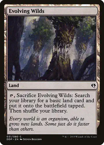 Evolving Wilds - ddp Spoiler