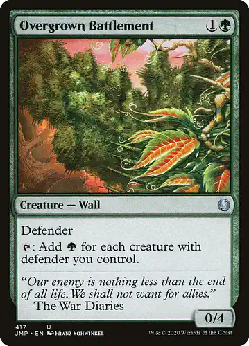 Overgrown Battlement - jmp Spoiler