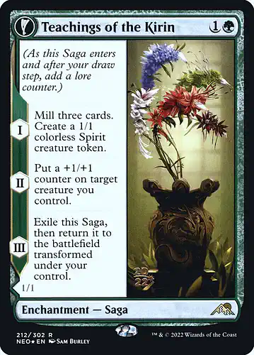 Teachings of the Kirin - neo Spoiler