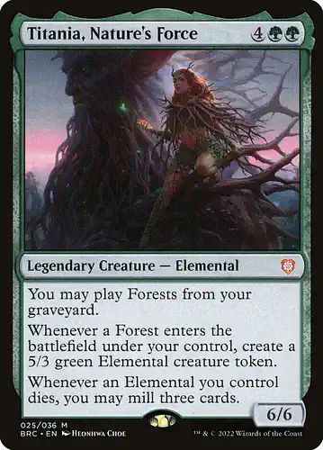Titania, Nature's Force - brc Spoiler