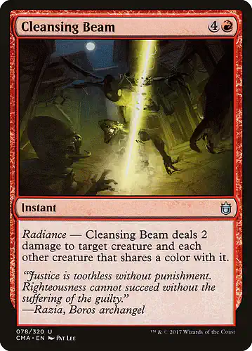 Cleansing Beam - cma Spoiler
