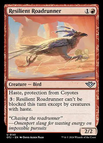 Resilient Roadrunner - otj Spoiler