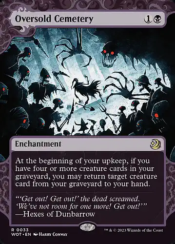 Oversold Cemetery - wot Spoiler