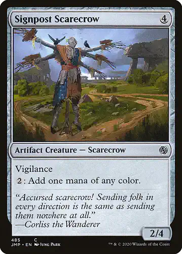 Signpost Scarecrow - jmp Spoiler