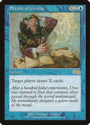 Stroke of Genius - usg Spoiler