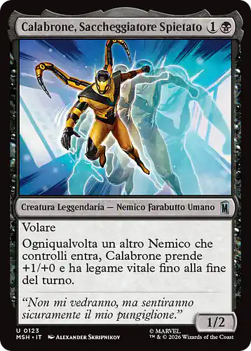 Yellowjacket, Heartless Marauder - msh Spoiler