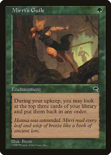 Mirri's Guile - tmp Spoiler