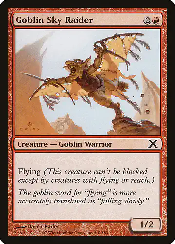 Goblin Sky Raider - 10e Spoiler