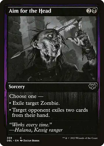 Aim for the Head - dbl Spoiler