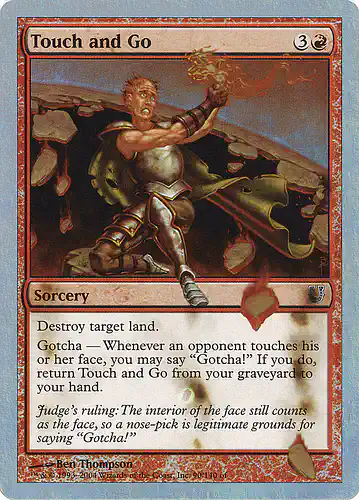Touch and Go - unh Spoiler