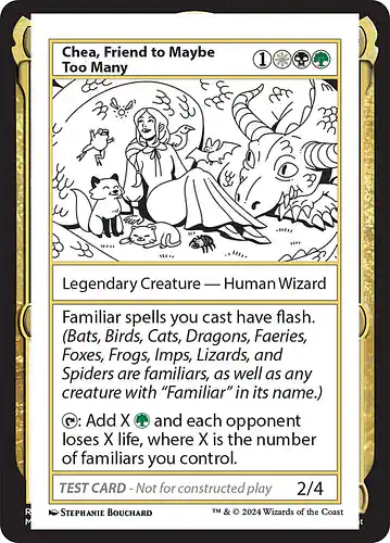 Chea, Friend to Maybe Too Many - mb2 Spoiler
