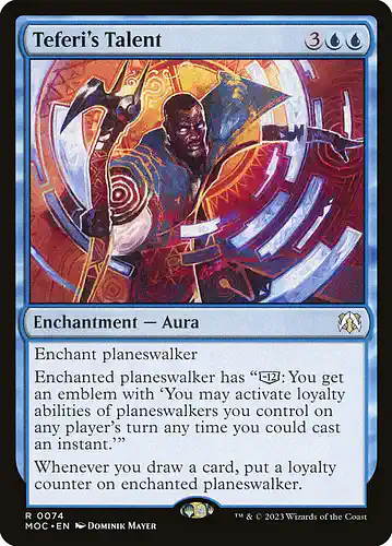Teferi's Talent - moc Spoiler
