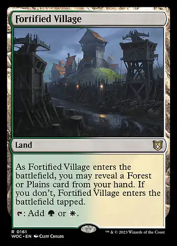 Fortified Village - woc Spoiler