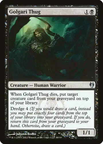 Golgari Thug - ddj Spoiler