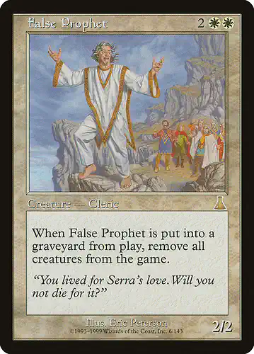 False Prophet - uds Spoiler